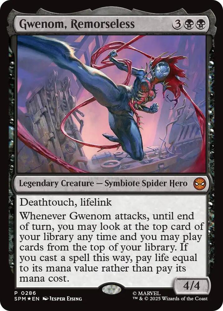 Gwenom Remorseless (Unique and Miscellaneous Promos)  - Foil | Good Games North