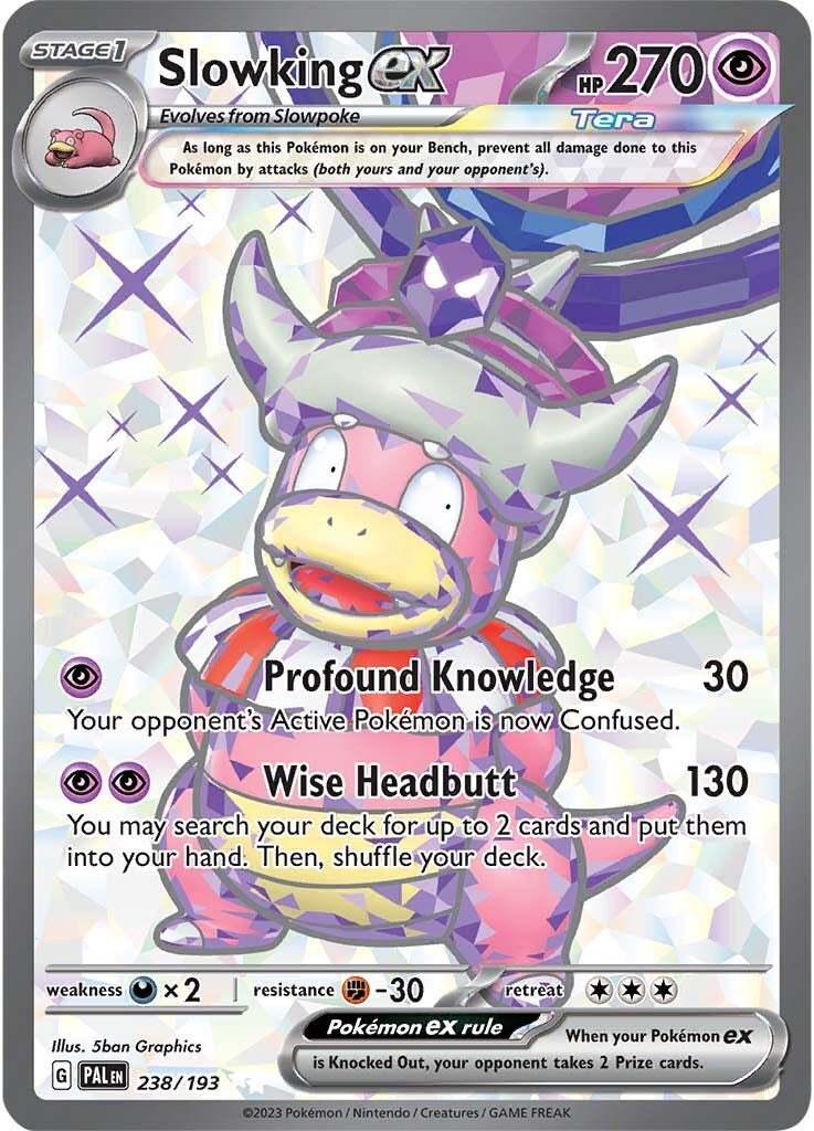Slowking ex (238/193) [Scarlet & Violet: Paldea Evolved] | Good Games North