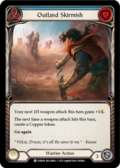 Outland Skirmish (Blue) [EVR068] (Everfest)  1st Edition Normal | Good Games North