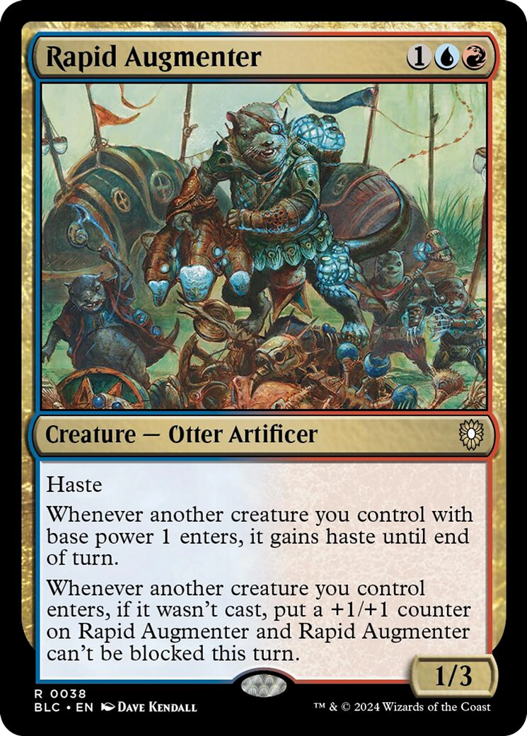 Rapid Augmenter [Bloomburrow Commander] | Good Games North
