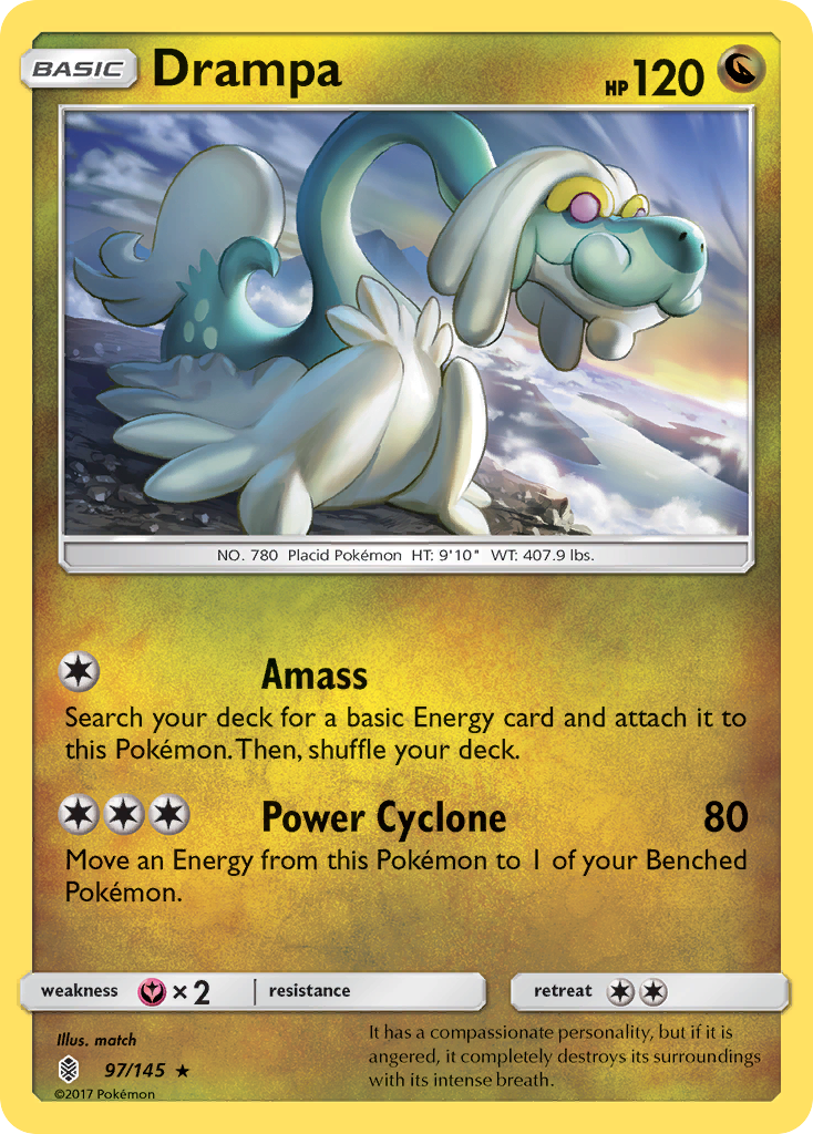 Drampa (97/145) [Sun & Moon: Guardians Rising] | Good Games North