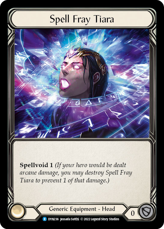 Spell Fray Tiara [DYN236] (Dynasty)  Cold Foil | Good Games North