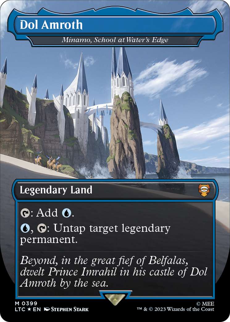 Dol Amroth - Minamo, School at Water's Edge (Surge Foil Realms and Relics) [The Lord of the Rings: Tales of Middle-Earth Commander] | Good Games North