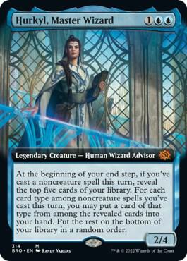 Hurkyl Master Wizard Extended Art (The Brothers' War)  | Good Games North