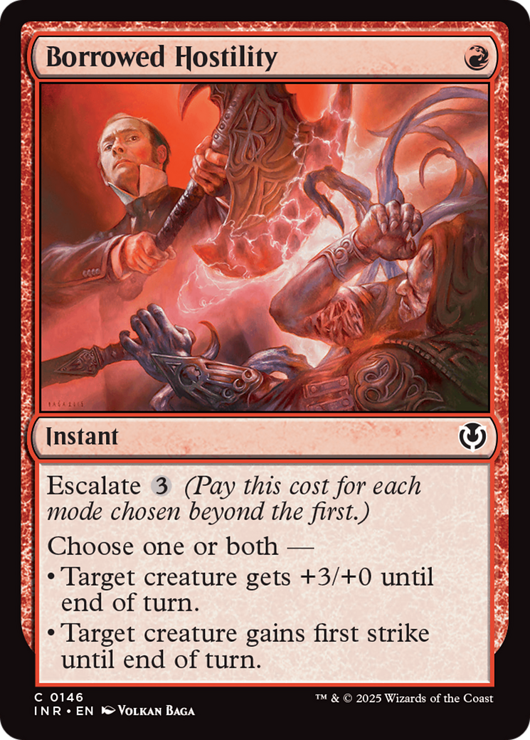 Borrowed Hostility [Innistrad Remastered] | Good Games North