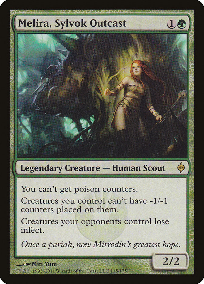 Melira Sylvok Outcast 115 (New Phyrexia)  | Good Games North