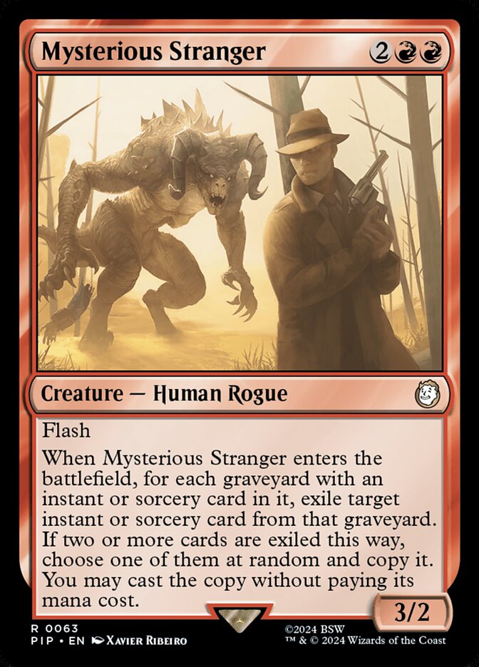 Mysterious Stranger (Universes Beyond: Fallout)  | Good Games North