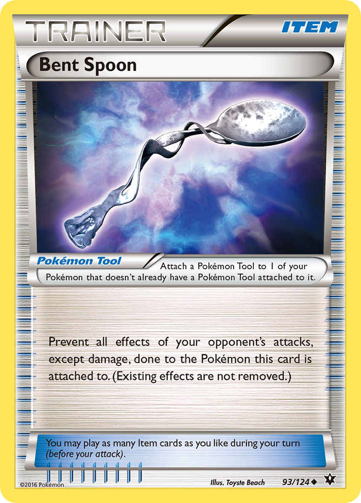 Bent Spoon (93/124) [XY: Fates Collide] | Good Games North