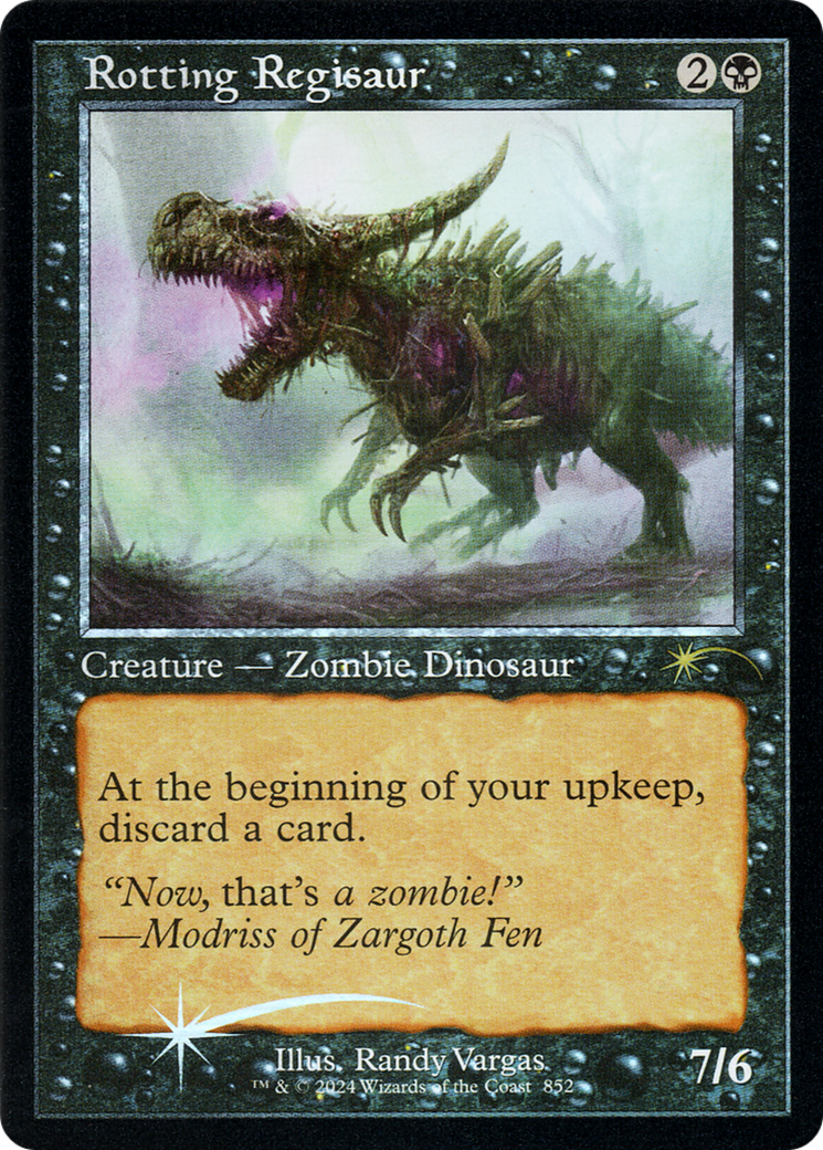 Rotting Regisaur (Retro Frame) [Secret Lair Drop Series] | Good Games North