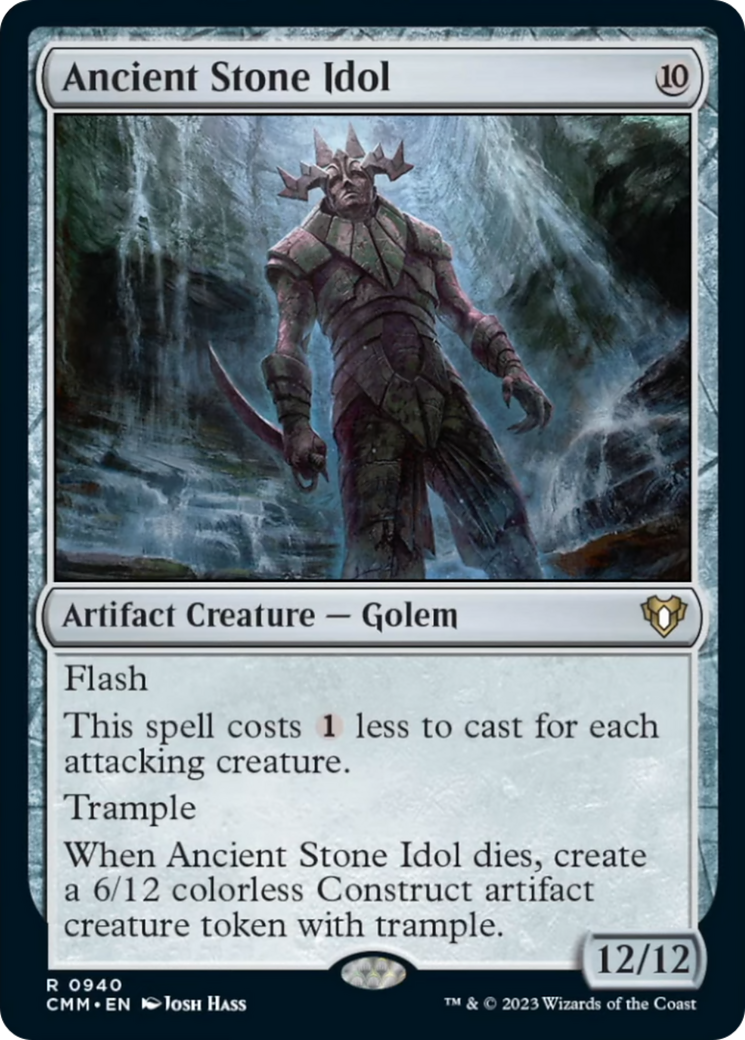 Ancient Stone Idol [Commander Masters] | Good Games North