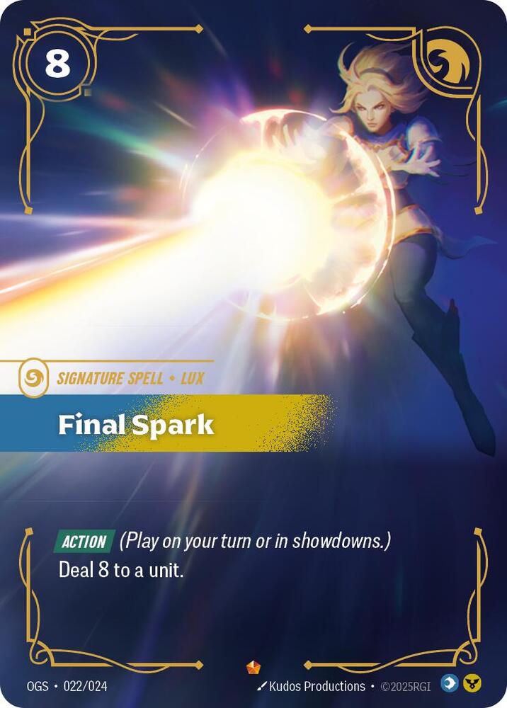 Final Spark (Origins: Proving Grounds)  | Good Games North