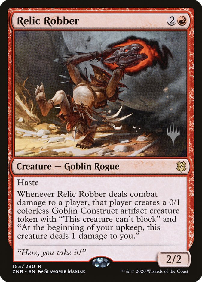 Relic Robber (Promo Pack) [Zendikar Rising Promos] | Good Games North