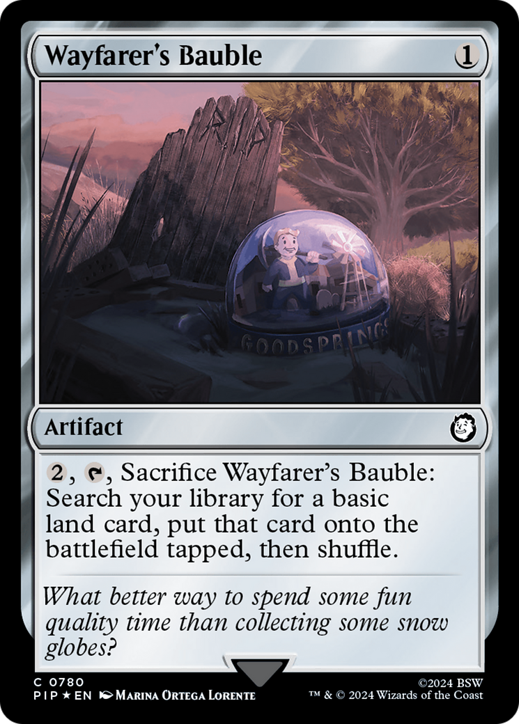Wayfarer's Bauble (Surge Foil) [Fallout] | Good Games North
