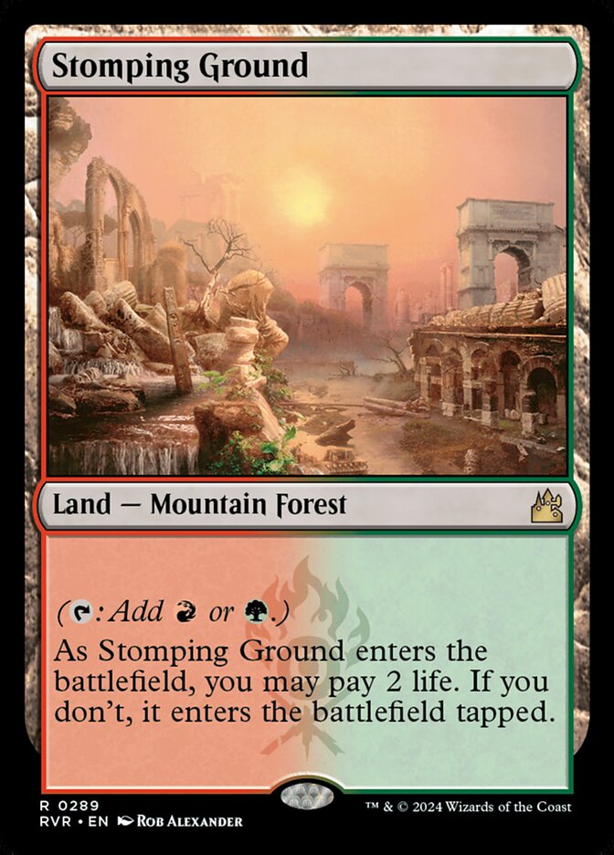 Stomping Ground 289/291 (Ravnica Remastered)  | Good Games North