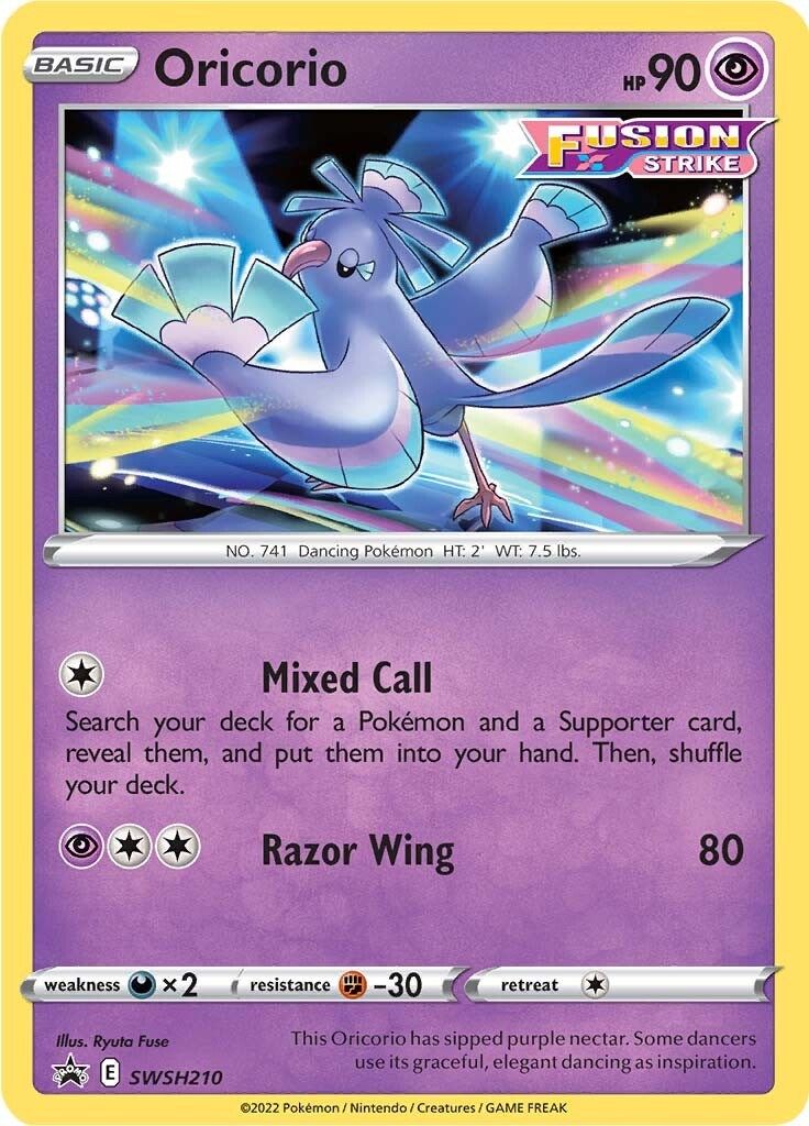 Oricorio (SWSH210) [Sword & Shield: Black Star Promos] | Good Games North