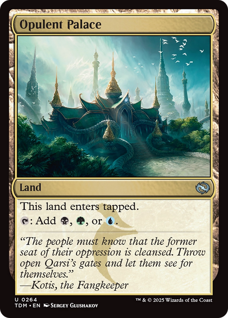 Opulent Palace [Tarkir: Dragonstorm] | Good Games North