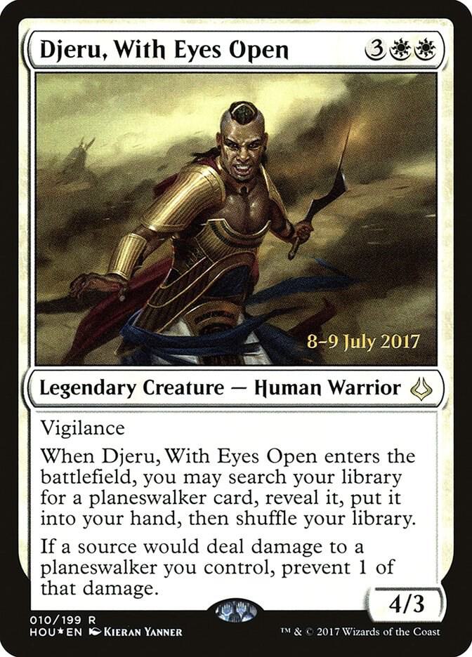 Djeru With Eyes Open (Prerelease Cards)  - Foil | Good Games North