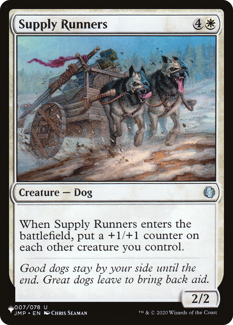 Supply Runners [The List] | Good Games North