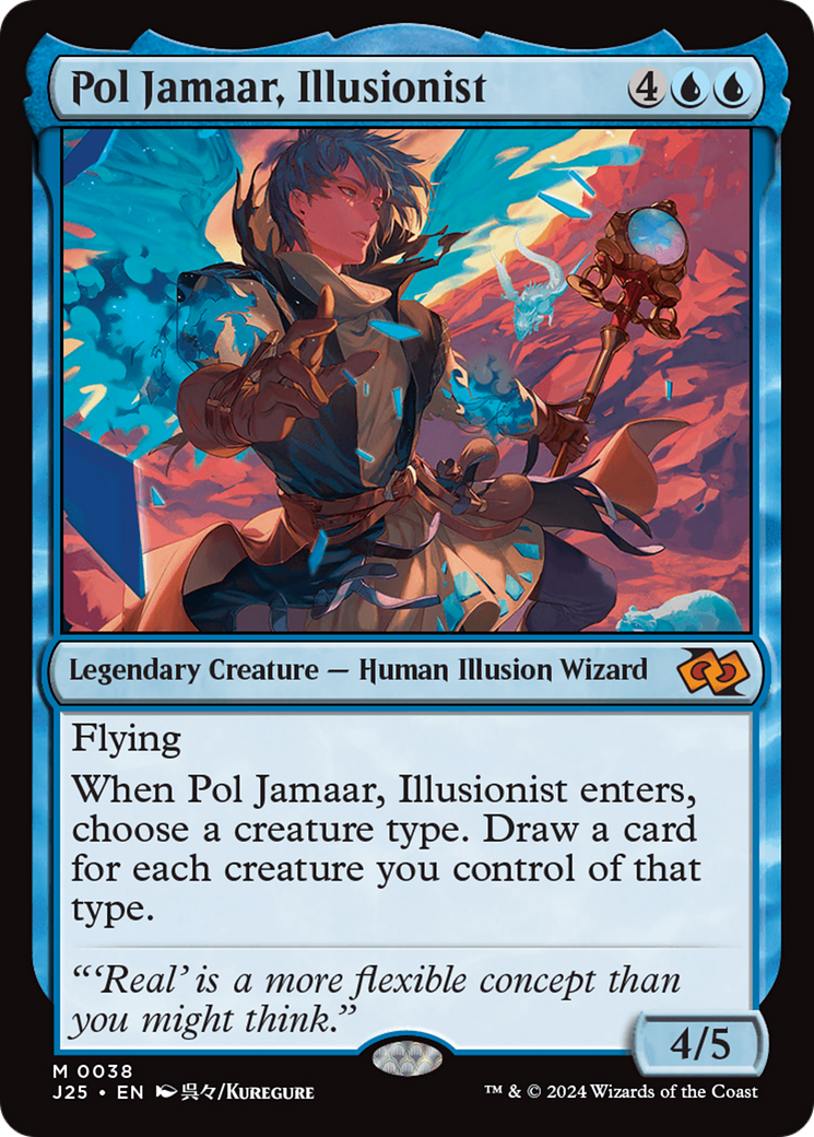 Pol Jamaar, Illusionist (Anime) [Foundations Jumpstart] | Good Games North