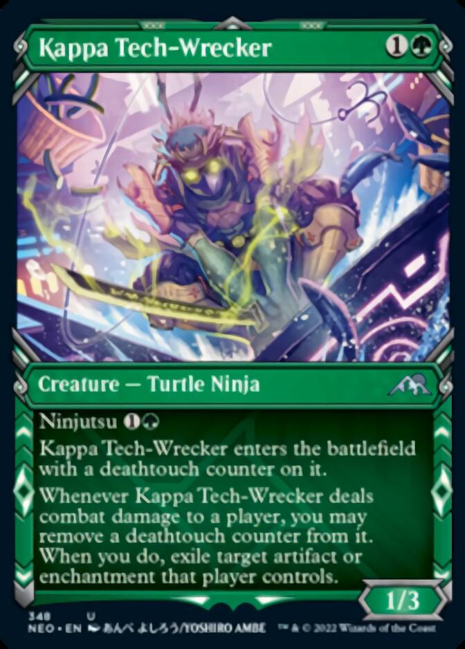 Kappa Tech-Wrecker (Showcase Ninja) [Kamigawa: Neon Dynasty] | Good Games North