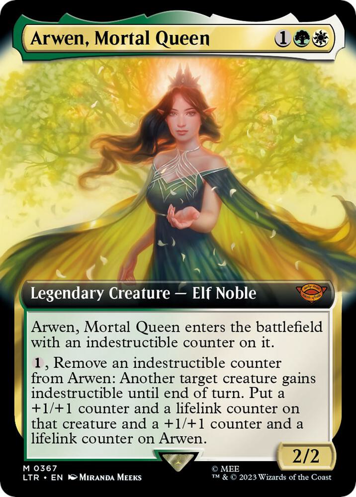 Arwen Mortal Queen Extended Art (Universes Beyond: The Lord of the Rings: Tales of Middle-earth)  | Good Games North