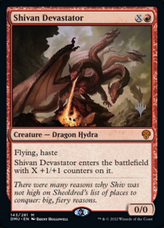 Shivan Devastator (Promo Pack) [Dominaria United Promos] | Good Games North