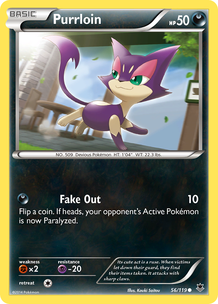 Purrloin (56/119) [XY: Phantom Forces] | Good Games North