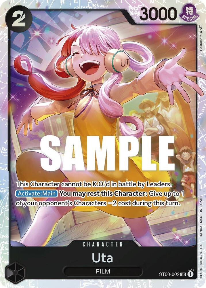 Uta ST08-002 (Starter Deck 8: Monkey.D.Luffy)  - Foil | Good Games North
