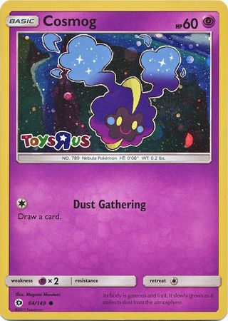 Cosmog (64/149) (Toys R Us Promo) [Sun & Moon: Base Set] | Good Games North