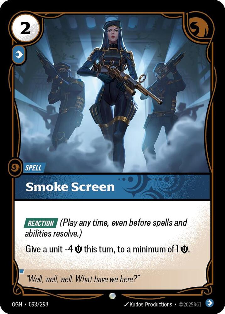 Smoke Screen (Origins)  | Good Games North