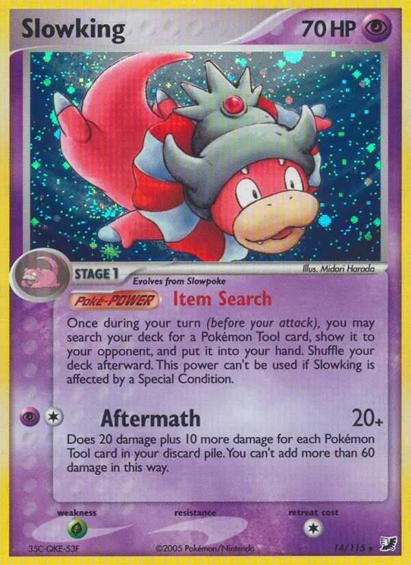 Slowking (14/115) [EX: Unseen Forces] | Good Games North