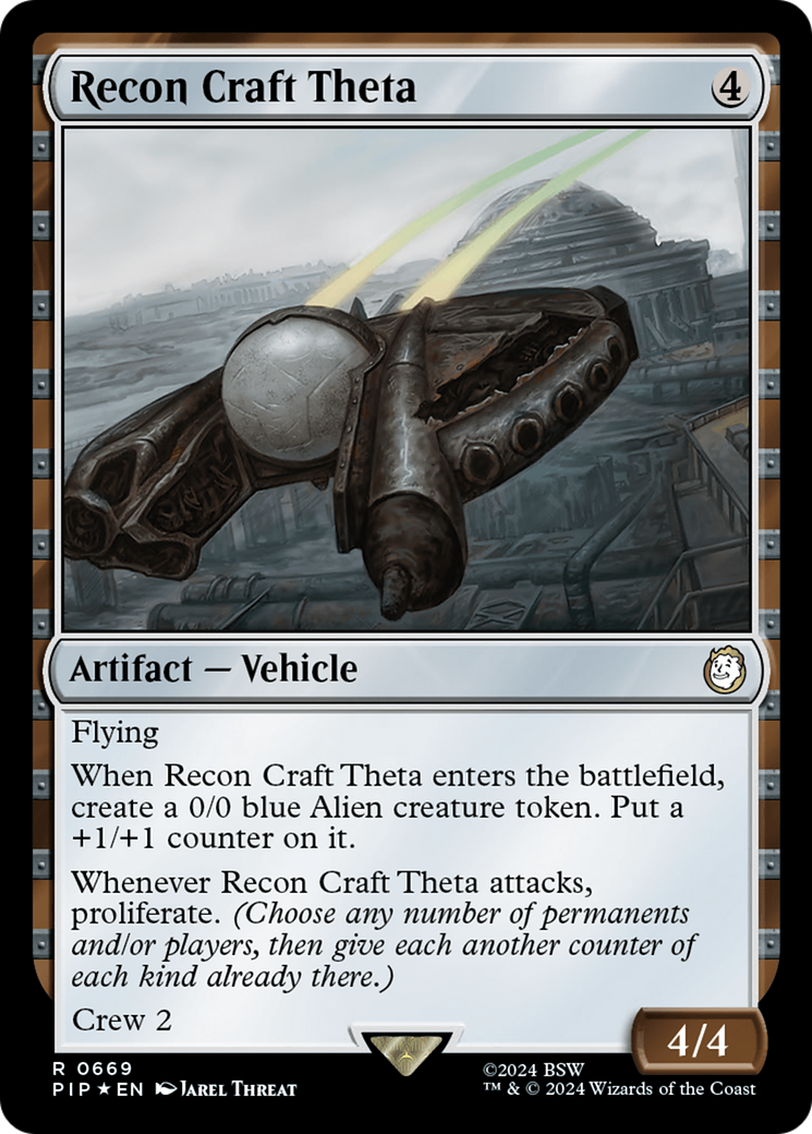 Recon Craft Theta (Surge Foil) [Fallout] | Good Games North