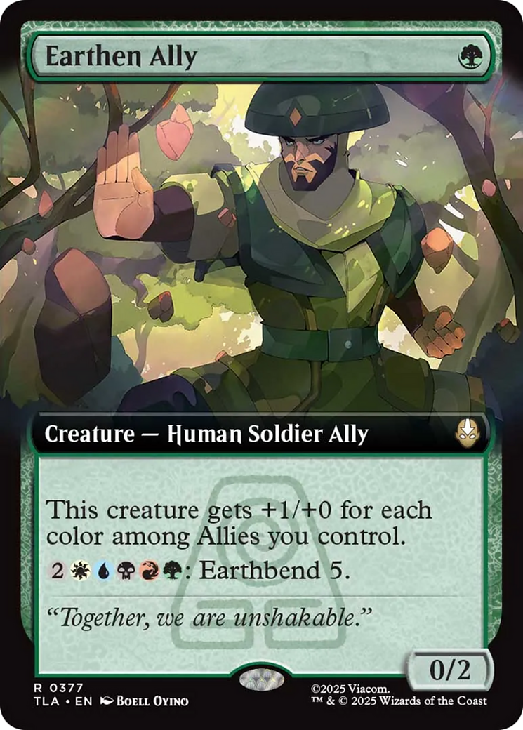 Earthen Ally (Extended Art) [Avatar: The Last Airbender] | Good Games North