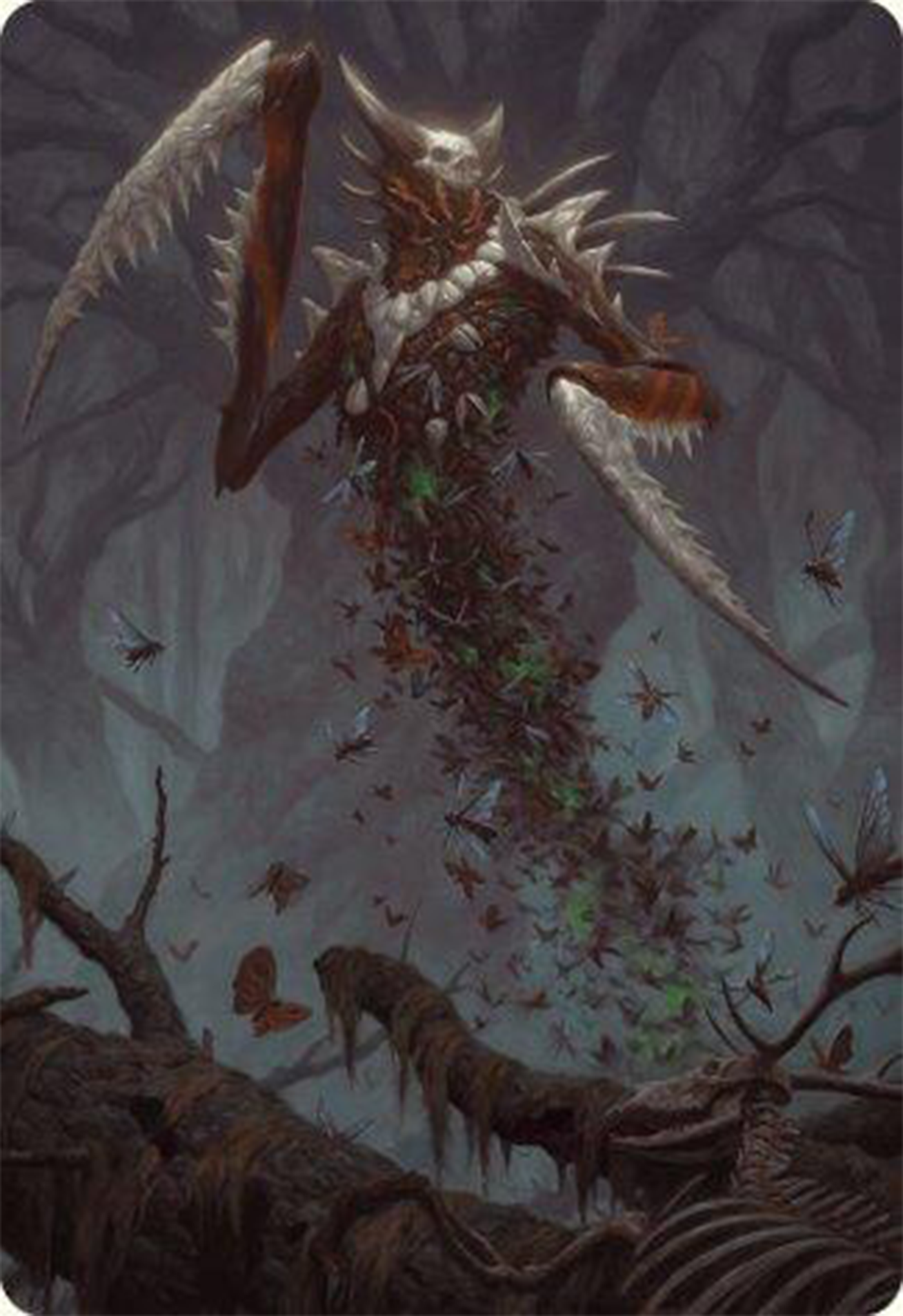 Grist, the Plague Swarm Art Card [Modern Horizons 3 Art Series] | Good Games North