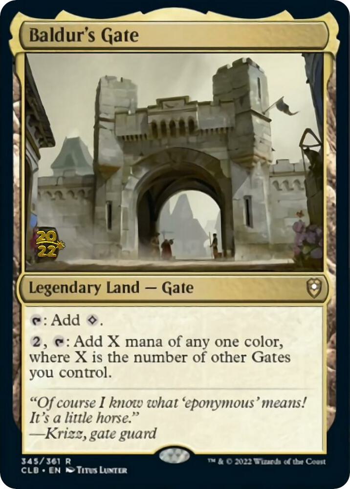 Baldurs Gate (Prerelease Cards)  - Foil | Good Games North