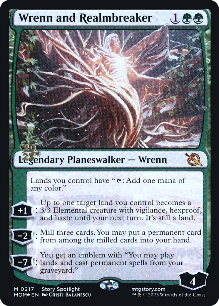 Wrenn and Realmbreaker [March of the Machine Prerelease Promos] | Good Games North
