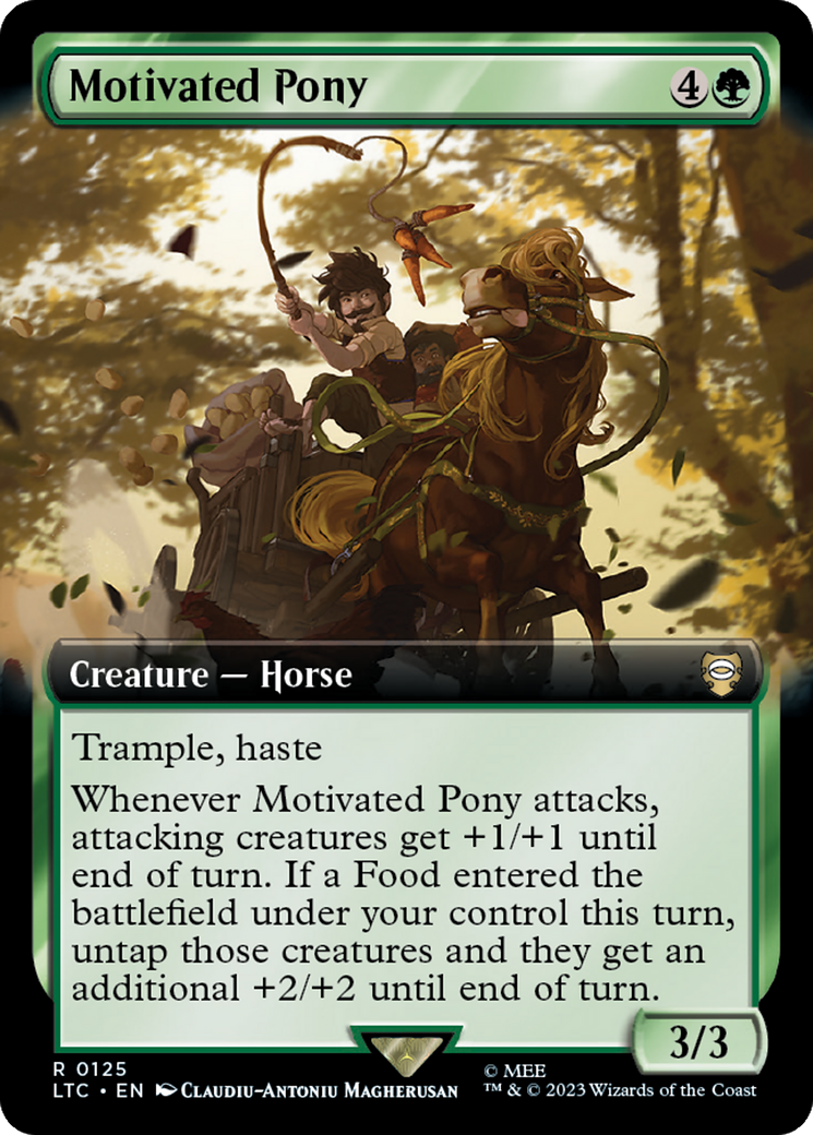 Motivated Pony (Extended Art) [The Lord of the Rings: Tales of Middle-Earth Commander] | Good Games North