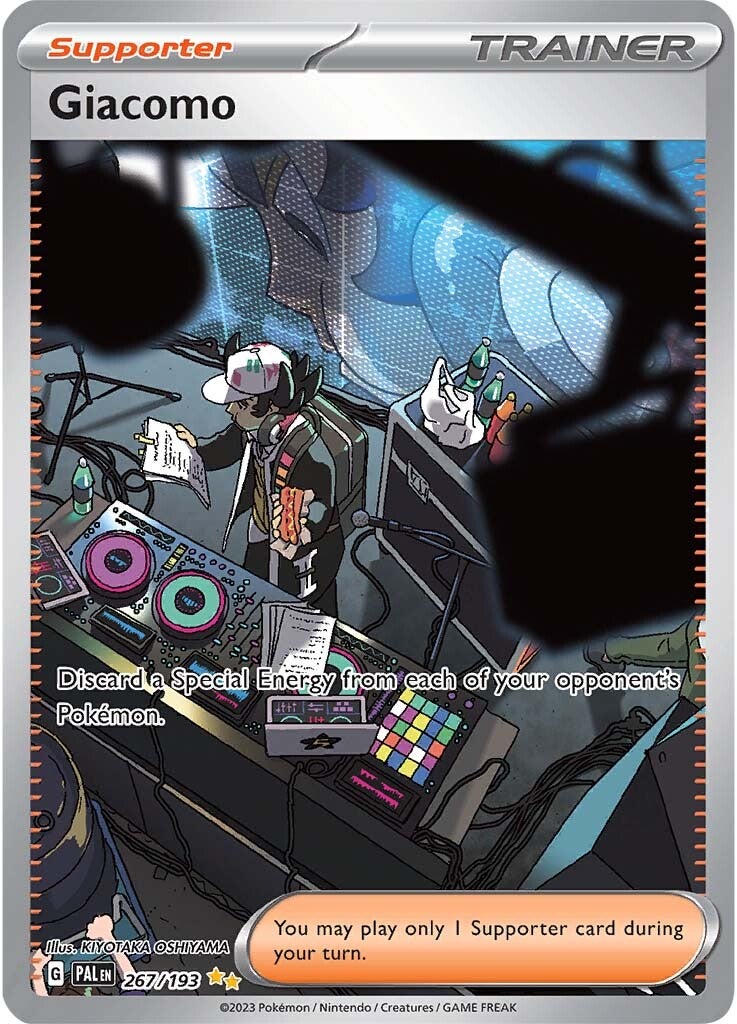Giacomo (267/193) [Scarlet & Violet: Paldea Evolved] | Good Games North