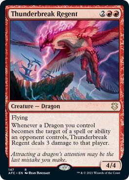 Thunderbreak Regent 147/62 (Commander: Adventures in the Forgotten Realms)  | Good Games North