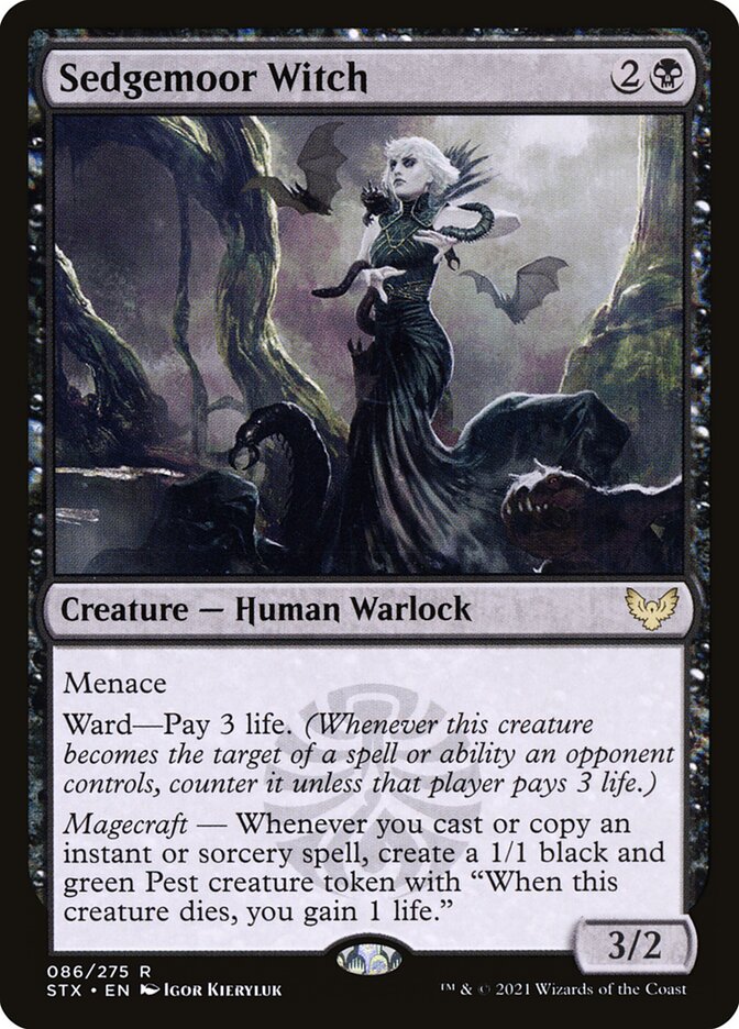 Sedgemoor Witch (Strixhaven: School of Mages)  - Foil | Good Games North
