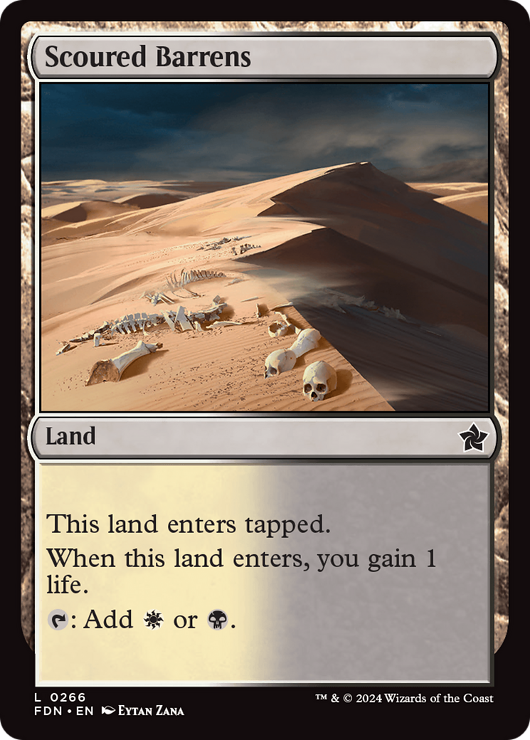 Scoured Barrens [Foundations] | Good Games North