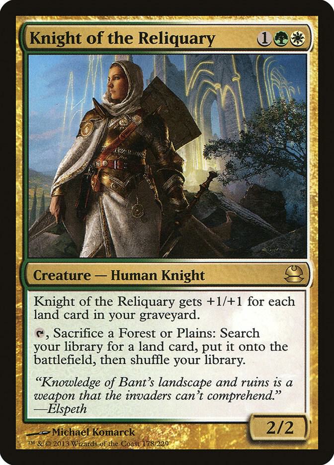Knight of the Reliquary 178/229 (Modern Masters)  - Foil | Good Games North
