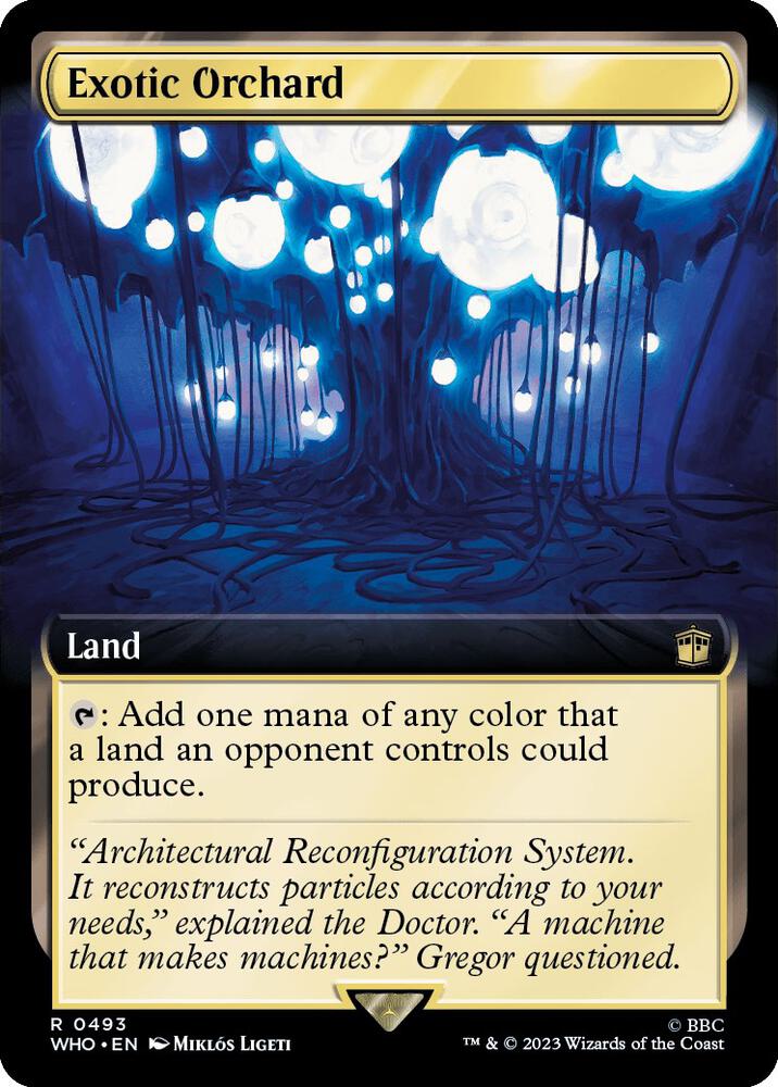 Exotic Orchard 493/331 (Universes Beyond: Doctor Who)  - Extended Art | Good Games North