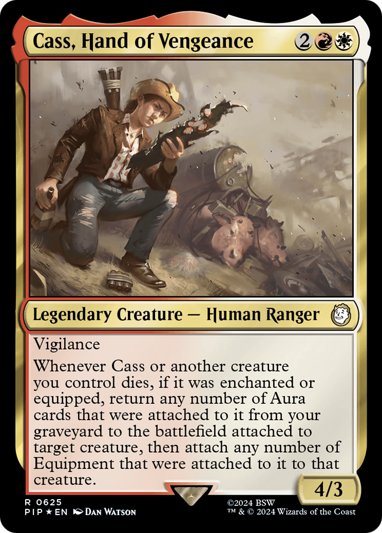 Cass, Hand of Vengeance (Surge Foil) [Fallout] | Good Games North