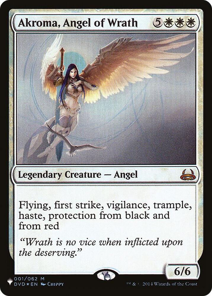 Akroma Angel of Wrath (The List Reprints)  | Good Games North