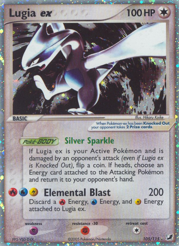 Lugia ex (105/115) [EX: Unseen Forces] | Good Games North