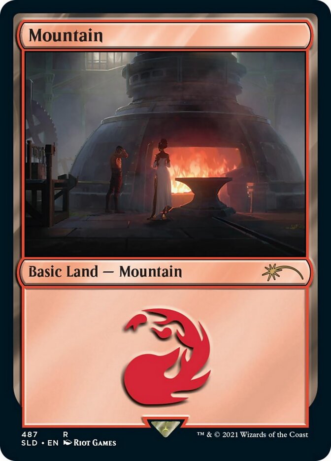 Mountain (487) [Secret Lair Drop Series] | Good Games North