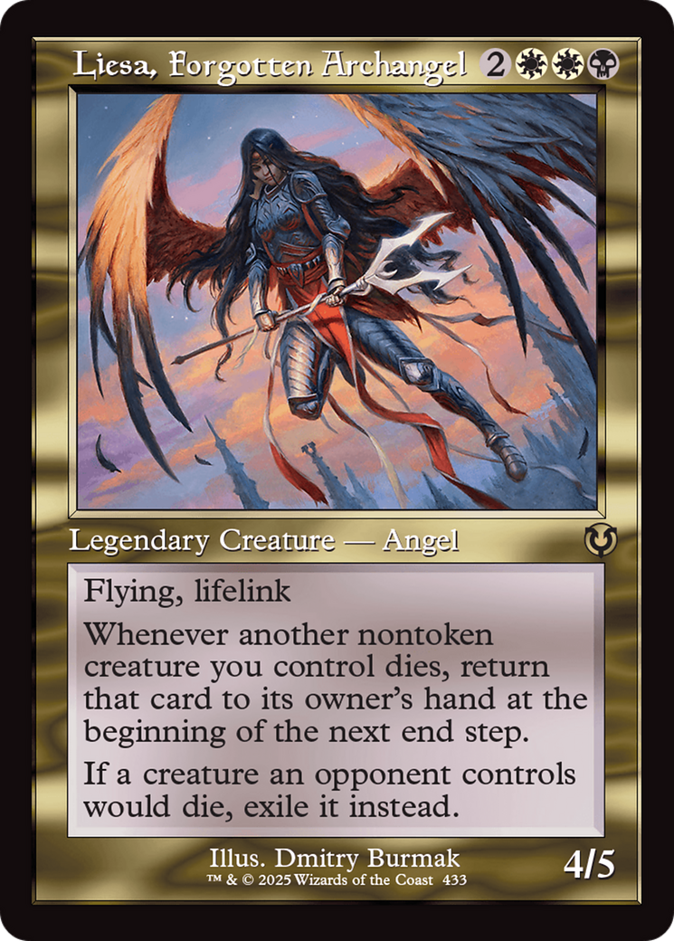 Liesa, Forgotten Archangel (Retro Frame) [Innistrad Remastered] | Good Games North