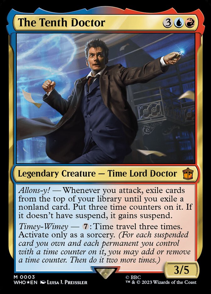 The Tenth Doctor (Universes Beyond: Doctor Who)  - Foil | Good Games North