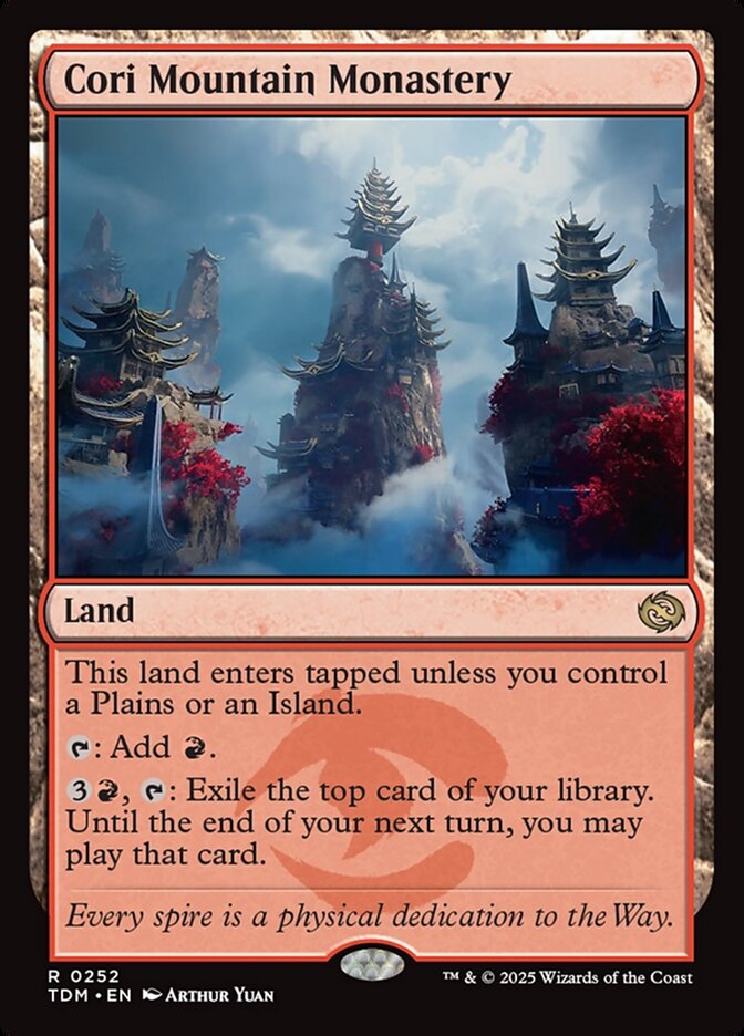 Cori Mountain Monastery (Tarkir: Dragonstorm)  | Good Games North